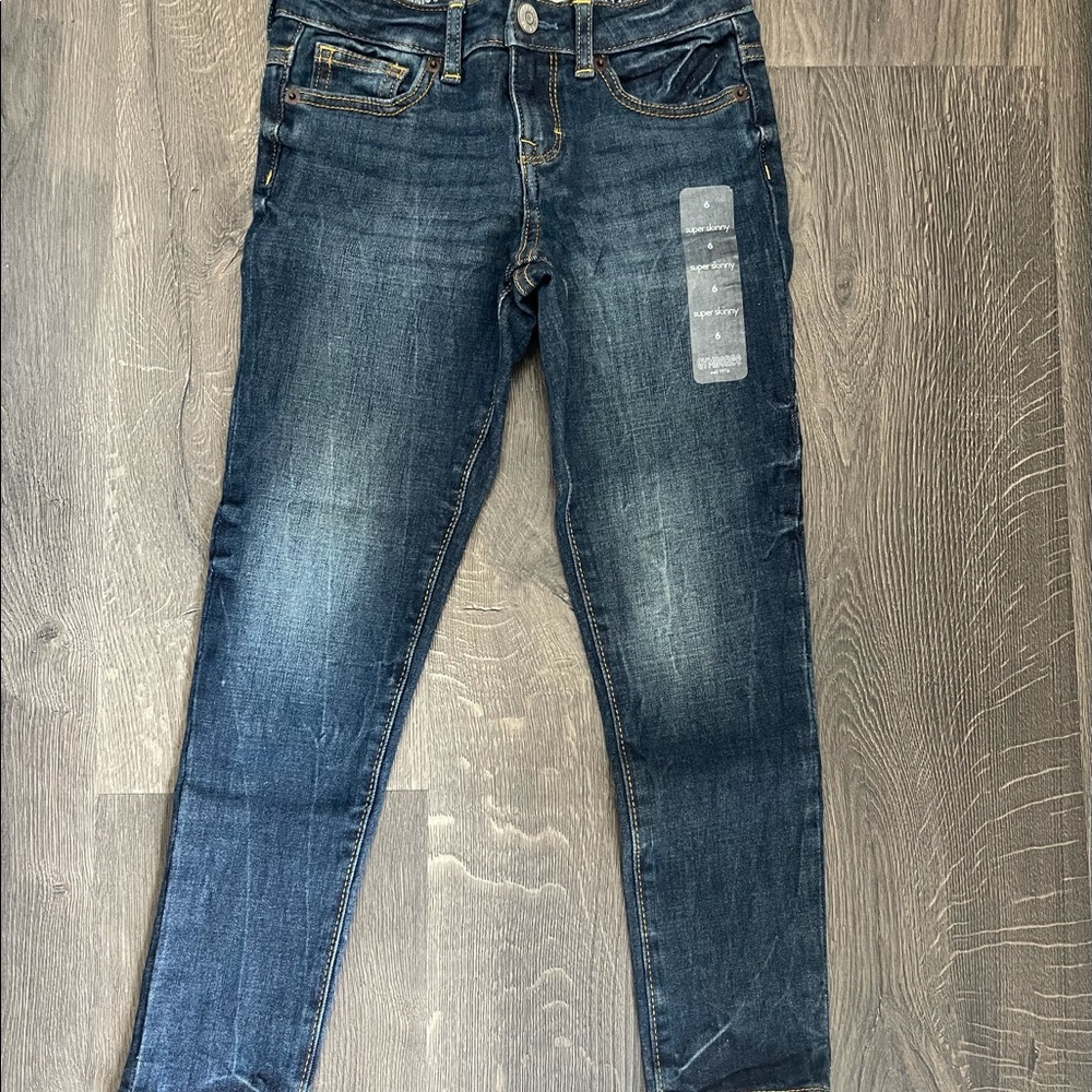 Gymboree super skinny girls size 6 jeans